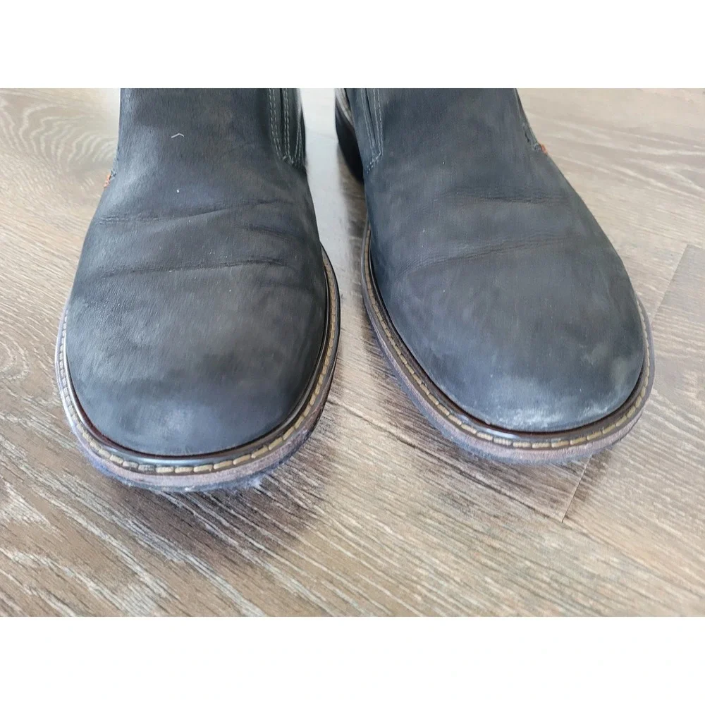 ECCO Mens Fusion Slip On Black Leather Gore-Tex Waterproof Shoes 47 13-13.5‎ #1